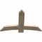 Ekena Millwork Bellingham Rough Sawn Timber Gable Bracket, Douglas Fir, 48"W x 32"H x 2"D x 6"F, 16/12 Pitch GBW048X32X0206BEL00RDF - alternate 3